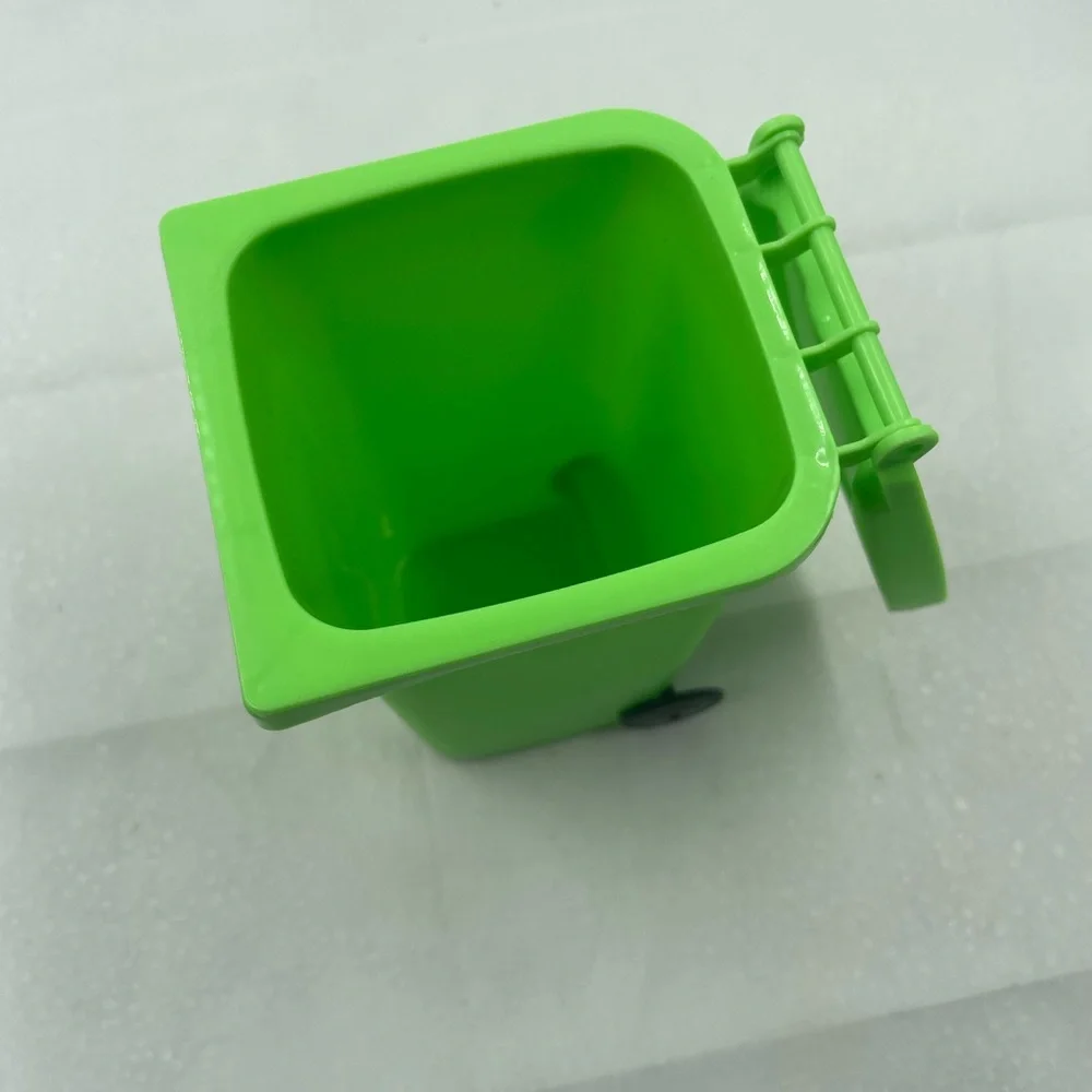 Neon Green Garbage Pencil Holder